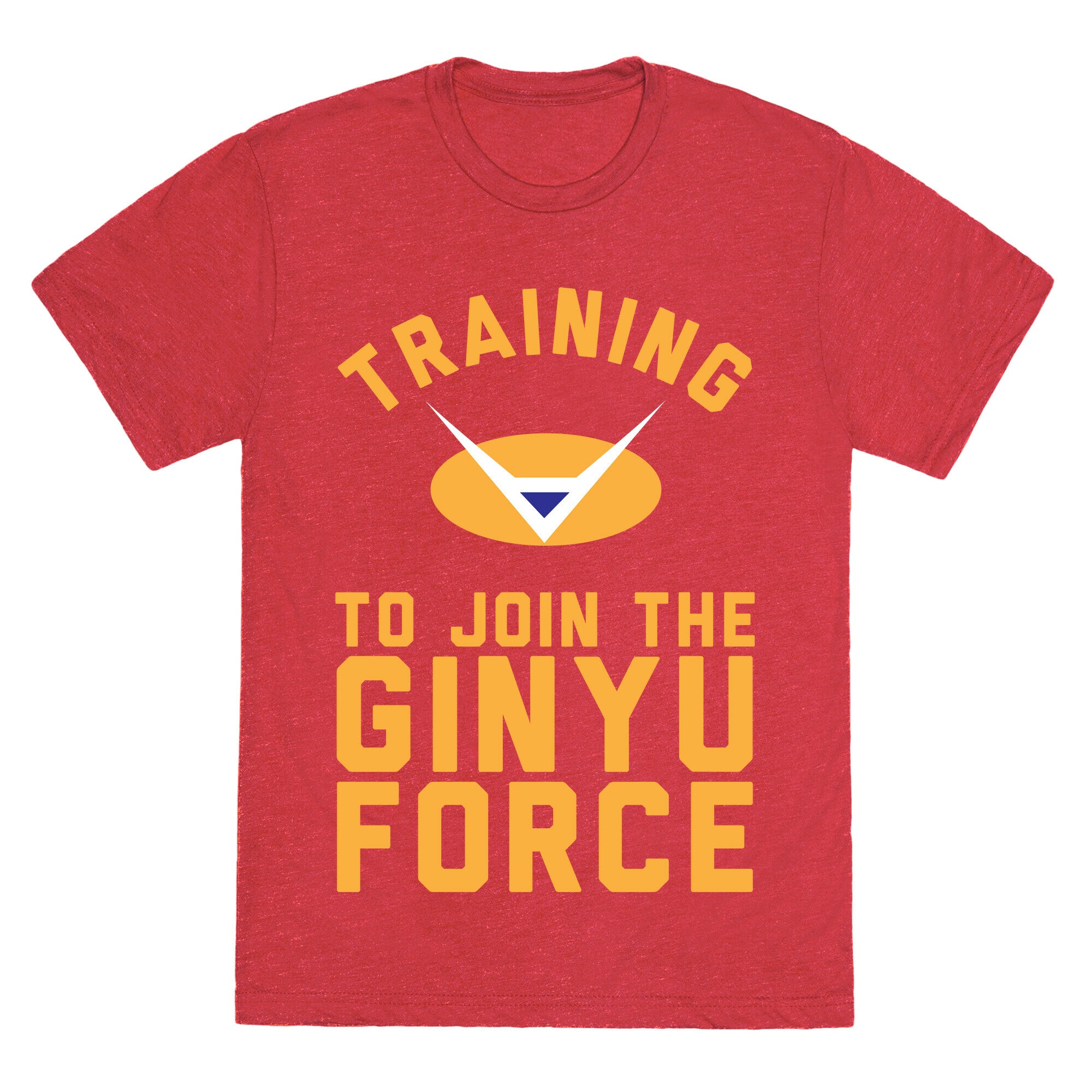 Training To Join The GInyu Force Unisex Triblend Tee